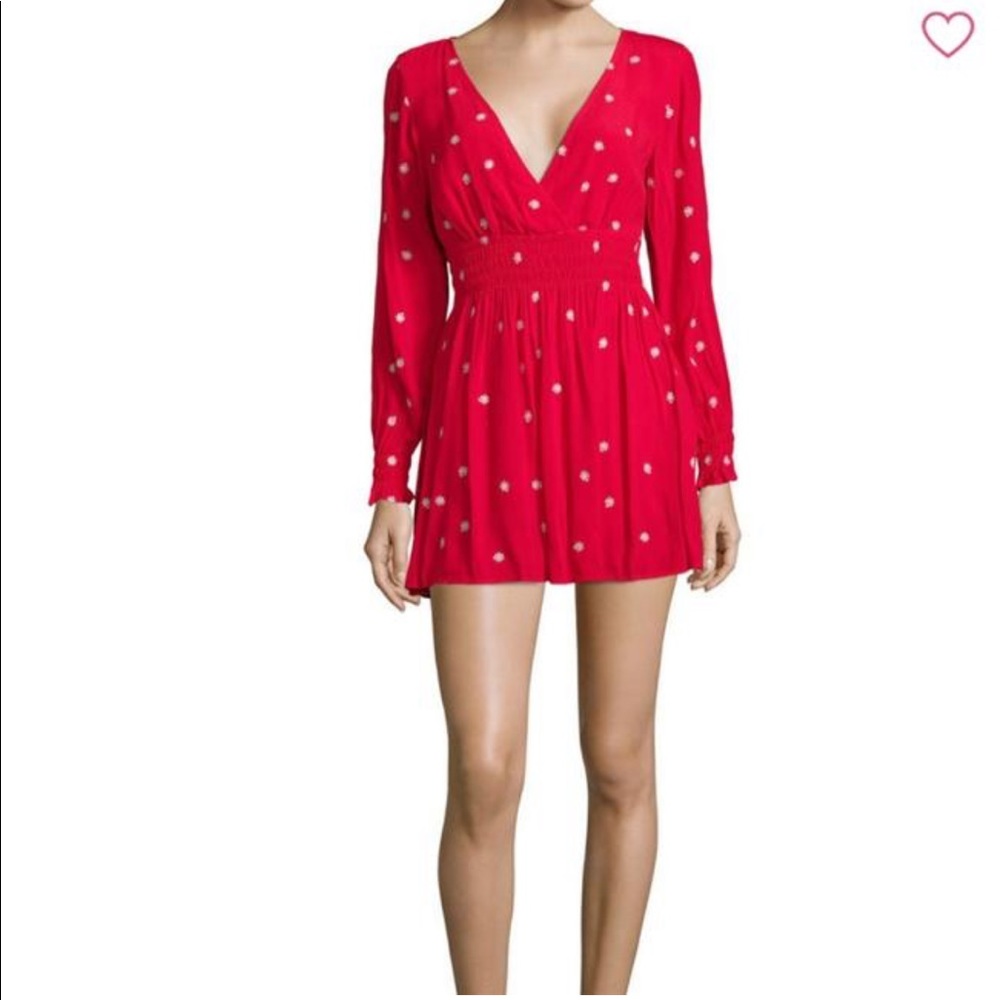 FLL Shirred Mini Dress